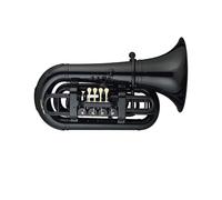 Strumento Eufonio Eufonio In Plastica ABS Colorato Tono B Placcato Argento O Oro(Black)