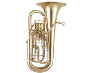 Strumento Eufonio Eufonio Professionale Laccato Oro A 4 Pistoni B Flat Per Spettacoli Musicali Per Adulti