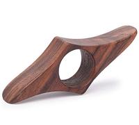 Strumento Fermapagine Accessori per Amanti di Lettura -Segnalibro per Pollice in Legno di Noce Naturale Fatto a Mano - Regali Gadget Porta Libri