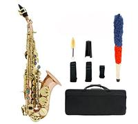 Strumento Flat Saxfone In Rame Placcato Oro Saxophone Saxfone Con Cassa Kit principianti sax