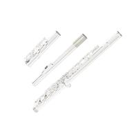 Strumento Flauto A Foro Aperto Flauto Placcato Argento 16 Fori Chiusi Do Rame Bianco Si Coda Mi Chiave Strumento A Fiato