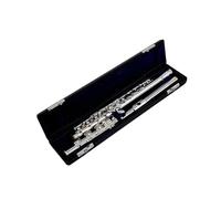 Strumento Flauto A Foro Aperto Flauto Traverso In Argento 17 Fori CE Strumento Professionale Con Astuccio Per Adulti