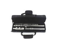 Strumento Flauto A Foro Aperto Flauto Traverso Nichelato Con Chiave In Mi E Do Apri E Chiudi Strumento D'argento A Doppio Uso Per Principianti(2)