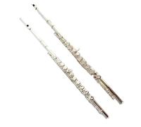 Strumento Flauto A Foro Aperto Strumento Di Design Aperto Con Flauto Placcato Argento A 16 E 17 Fori
