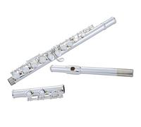 strumento flauto Bottone Per Strumento A Fiato Flauto Chiave Mi Diviso Tono Do Argentato 16 Principianti A Foro Chiuso flauto traverso