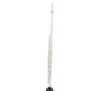 Strumento Flauto Con Chiave E Strumento Musicale Flauto 16/17 Fori Flauta Trasversale Placcata In Argento Otturatore Chiave C(817)