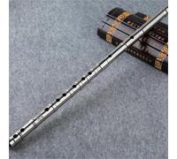 Strumento Flauto Di Bambù Flauto Di Bambù In Lega Di Titanio Chiave C/D/E/F/G Sezione Di Bambù A Due Sezioni Che Suona Uno Strumento Musicale Di Bambù Ispessito(D)