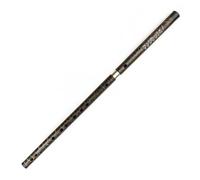 strumento flauto di bambù Flauto di bambù nero separabile a 10 fori con chiave D con linea musicale Strumento a fiato tradizionale cinese fatto a mano