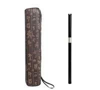 Strumento Flauto Di Bambù Flauto Di Bambù Portatile Nero F/G Tune 8 Fori Strumento Tradizionale Flauto Di Bambù Per Principianti Facile Da Suonare(G Key)