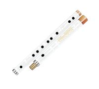 strumento flauto di bambù Flauto di bambù Strumenti musicali a fiato professionali Cinese Dizi Flauta trasversale 4 colori(White)