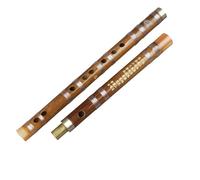 strumento flauto di bambù Flauto Tradizionale In Bambù Marrone Fatto A Mano Flauto A Due Sezioni Dizi Flauta In Legno Per Principianti E Amanti Della Musica(F Key)