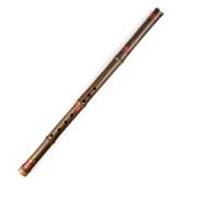 strumento flauto di bambù G Key Flauto Linea Rossa 8 Fori Foro Flauta Di Bambù Strumenti Musicali A Fiato Tradizionali