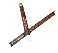 strumento flauto di bambù Gli Strumenti A Fiato Sono Inseriti In Due Sezioni Di Filo Nero Per Principianti, Il Flauto Di Bambù È Collegato Al Rame (Color : F)