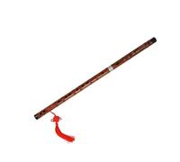 Strumento flauto di bambù in stile cinese adatto ai principianti per esercitarsi con strumenti tradizionali 5 pezzi opzionali Principianti Bamboo Flute(Light brown67X2.8cm)