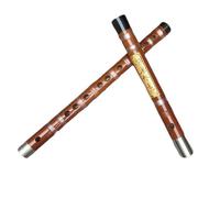 strumento flauto di bambù Raffinato Flauto In Bambù Per Principianti Con Doppio Snodo In Rame Bianco E Due Giunti Uniti In Rame (Color : E)