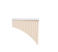 Strumento flauto di pan 18 Tubi Flauto Di Pan Professiona Strumento Tradizionale Strumento Musicale Cinese Una Chiave Flauto Accessori Per Fiati (Color : Beige)