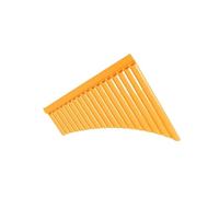 Strumento flauto di pan 18 Tubi Flauto Di Pan Professiona Strumento Tradizionale Strumento Musicale Cinese Una Chiave Flauto Accessori Per Fiati (Color : Orange)