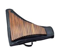 Strumento flauto di pan 22 Tubi Pan Che Soffia Flauto Strumenti Musicali A Fiato Tradizionali Professionali Cinesi (Color : F)