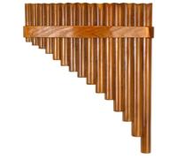Strumento flauto di pan Flauto Regolabile Tono G A 15 Tubi Strumento Musicale Popolare Cinese Flauto Di Pan Flauto Di Pan Flauto Di Pan Fatto A Mano (Color : Left hand)