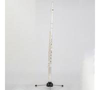 Strumento Flauto Flauto 16/17 Fori Flauta Trasversale Placcata In Argento Otturatore Chiave In Do Con Chiave In Mi Strumento Musicale(1000RBE)