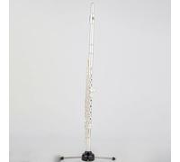 Strumento Flauto Flauto 16/17 Fori Flauta Trasversale Placcata In Argento Otturatore Chiave In Do Con Chiave In Mi Strumento Musicale(700E)