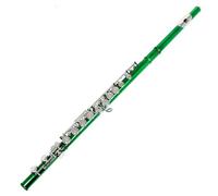 Strumento Flauto Flauto 16 Fori Foro Chiuso Verde Flauto Traverso Tono C Cupronichel Strumenti Musicali A Fiato Con Parti E Accessori
