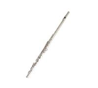 Strumento Flauto Flauto 16 Fori Placcato Argento Flauta Trasversale Otturatore Chiave Do Con Chiave Mi Strumento Musicale(211)