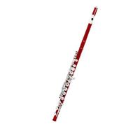 Strumento Flauto Flauto A 16 Fori Chiusi In Do Flauto Da Concerto In Cupronichel Flauto Trasversale Strumento A Fiato Con Chiave In Mi Custodia Accessori(K)