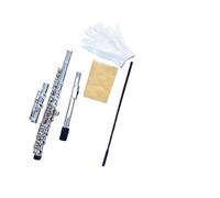 Strumento Flauto Flauto D Argento A 16 Fori Con Chiavi Chiuse Adatto A Principianti E Studenti(YFL-471)