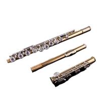 Strumento Flauto Flauto D'oro Con Foro Aperto A 17 Tasti Esterno Professionale In Cupronichel Con Accordatura In Do Mano In Si Piede Flauto D'oro Musicale