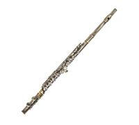 Strumento Flauto Flauto Traverso A 16 Fori Con Chiave E E Foro Chiuso In Do Set Di Flauto Antico Flauto In Rame Bianco Flauto Per Principianti E Adulti(B)