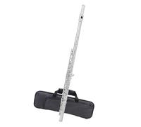 Strumento Flauto Professionale Strumento Flauto C 16 Foro Aperto E Chiuso Doppio Uso Chiave Mi 17 Placcato Argento(8)