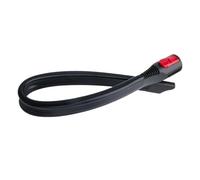 Strumento flessibile per fessure, compatibile con Dyson, V7 V8 V10 V11 | V15, bocchetta di aspirazione a punta piatta, PP e gomma, nero