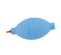 Strumento flessibile per la pulizia con bulbo in gomma blu e pompa soffiante