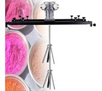 Strumento for agitare la vernice con agitatore d'aria, miscelatore verticale pneumatico con lame pieghevoli in acciaio inossidabile, staffa telescopica, for miscelare vernici e rivestimenti