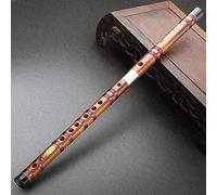 Strumento for flauto di bambù amaro Strumento professionale for adulti che suona il flauto cinese Dizi musicale avanzato Dizi(E)