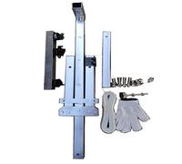 Strumento for gru di sollevamento, staffa regolabile pieghevole + verricello for l'installazione di unità esterne di condizionatori d'aria da 5 HP CAIHUA (Color : Folding side only stand)