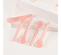 Strumento for il sollevamento del viso Quarzo rosa Pietra di giada Gua Sha Bastoncino da massaggio for lifting facciale Rimozione delle rughe degli occhi sottili Disintossicazione della pelle Cura del