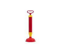 Strumento for la pulizia degli scarichi anti-blocco, pompa a vuoto ad alta pressione, ventosa e sturalavandini multifunzionale in silicone(Round red)