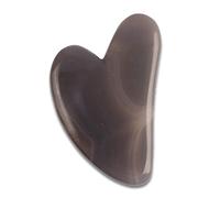 Strumento for massaggio in agata Pietra naturale Gua Sha Massaggiatore SPA Set di cristalli for raschiatura for agopuntura, 1 pz raccolta domiciliare