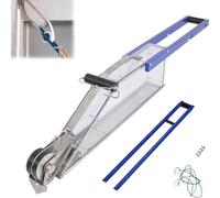 Strumento for nastratura di cartongesso, strumento for erogare nastro e fango for cartongesso con applicatore di composto for giunti da 2,5 l, strumento for nastratura di cartongesso estensibile