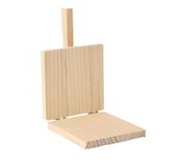 Strumento for pressare gnocchi in legno 1pc Rullo pressa manuale for impasto in legno, Stampo for panini con pelle di gnocchi di tortilla di mais, Macchina for pasticceria da forno(Wood B)