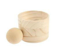 Strumento for pressare gnocchi in legno Strumento for fare la pelle for gnocchi rotondi Utensile for mattarello rapido in legno Accessori speciali for set da cucina(Wood Tool-1pc)