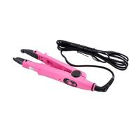 Strumento For Salone Fusion Iron Cheratina Connettore For Capelli Professionale Temperatura Regolabile Estensione Dei Pinze For Anatre Risparmio Tempo Efficiente(Pink)