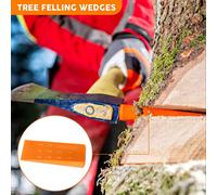 Strumento forestale con cuneo per abbattimento alberi con accessori a punta