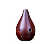 Strumento Fumoso In Ceramica Nera Con Tono Alto F A 6 Fori Con Corda Per Appendere Per Prestazioni Professionali