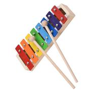 Strumento Glockenspiel compatto a 8 tasti adatto ai principianti per allenare il senso del ritmo dell'utente Glockenspiel Strumento A Percussione