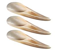 Strumento Gua Sha in Corno di Bue, 3 Pezzi, per Viso e Schiena | Design Elegante e Portatile, Bordo Liscio, Uso Versatile nella Routine e Viaggio