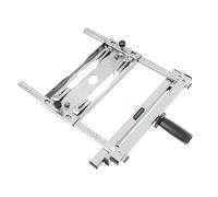 Strumento guida per il posizionamento del legno - per pannelli di taglio, rack per decespugliatore in acciaio inossidabile, display durevole per la lavorazione del legno, confezione di attrezzi