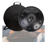 Strumento Handpan Drum da 432Hz/440Hz, Steel Tongue Drum da 9/10/ 12 Note con Tripode, Battenti e Borsa per il Trasporto, Hand Pan Drum da 55cm per la Guarigione del Suono, la Meditazione o lo Yoga (